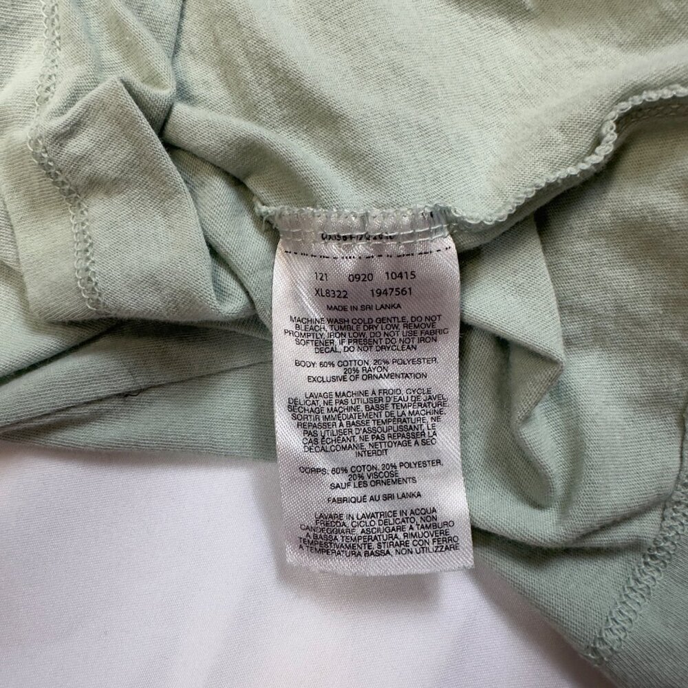 columbia small petite  green  tee euc - Picture 6 of 9